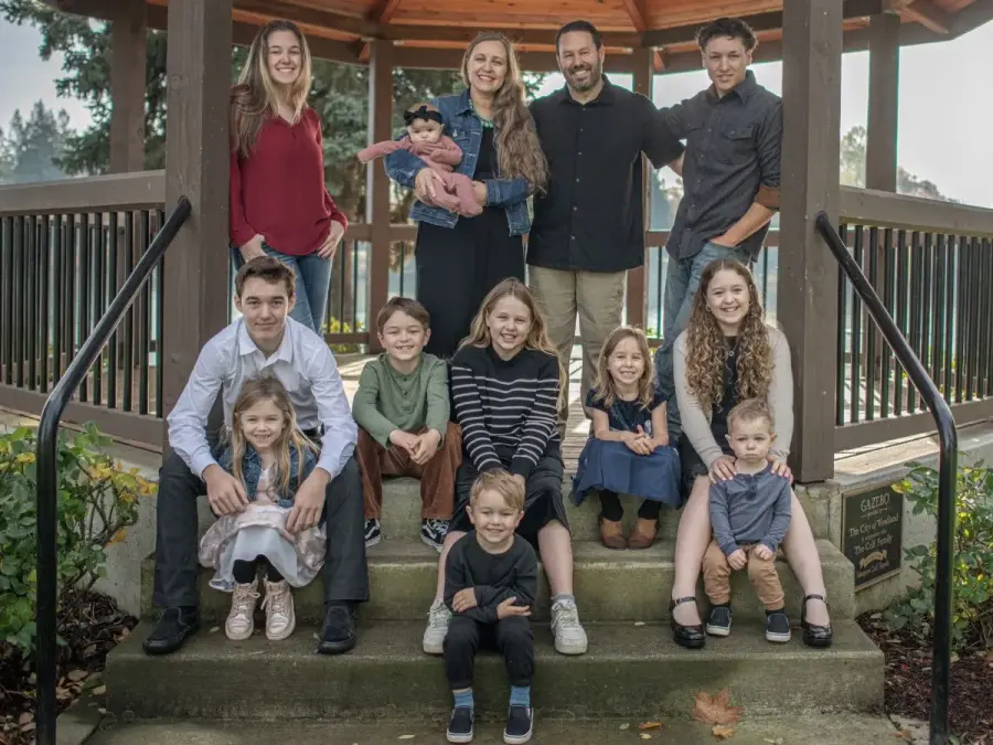 Pastor Scott LaPierre with his wife Katie and their children